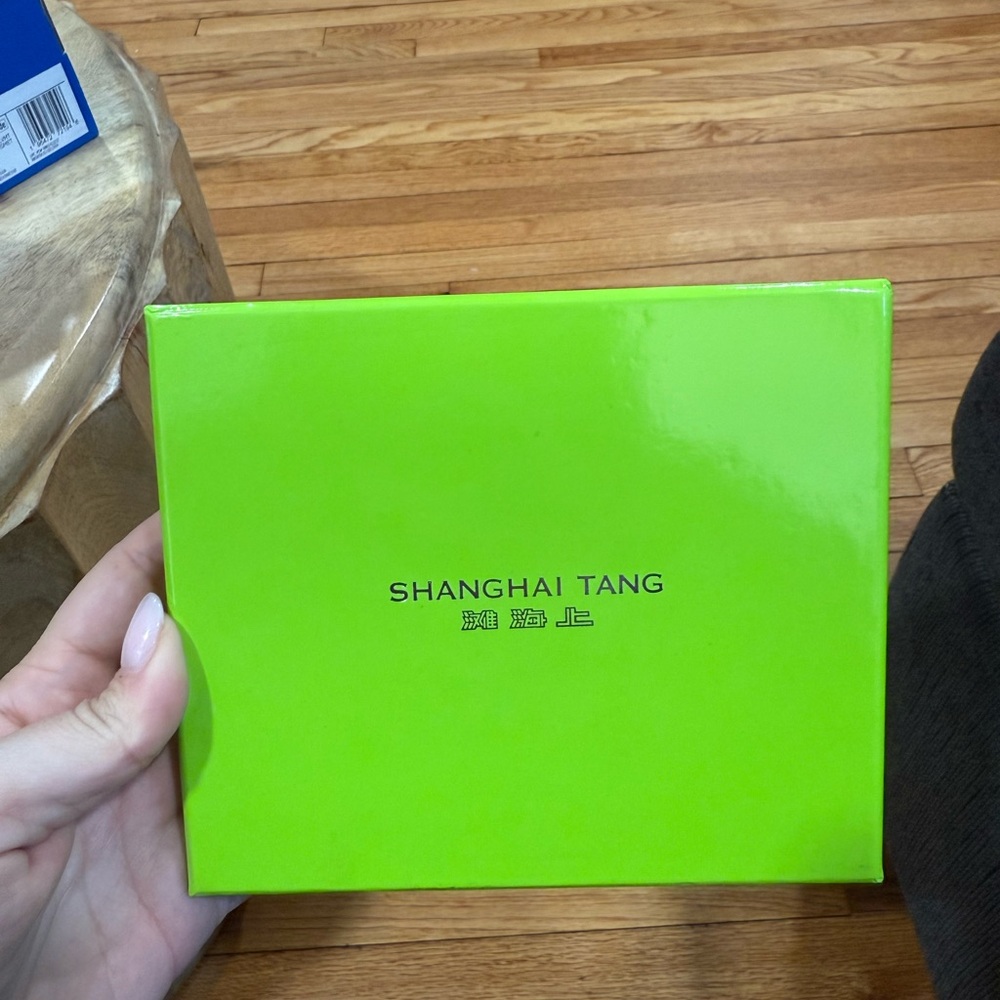 Shanghai Tang Lime Green Gift Box